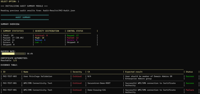 CLI Summary